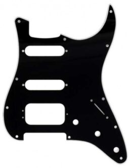 FENDER® PICKGUARD STRATOCASTER® H/S/S 11-HOLE MOUNT  3-PLY BLACK