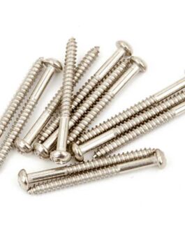 FENDER® PURE VINTAGE BASS PICKUP MOUNTING SCREWS, 4 X 1 1/4″ (12)