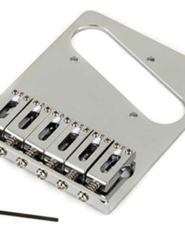 FENDER® STANDARD SERIES TELECASTER® BRIDGE ASSEMBLY CHROME